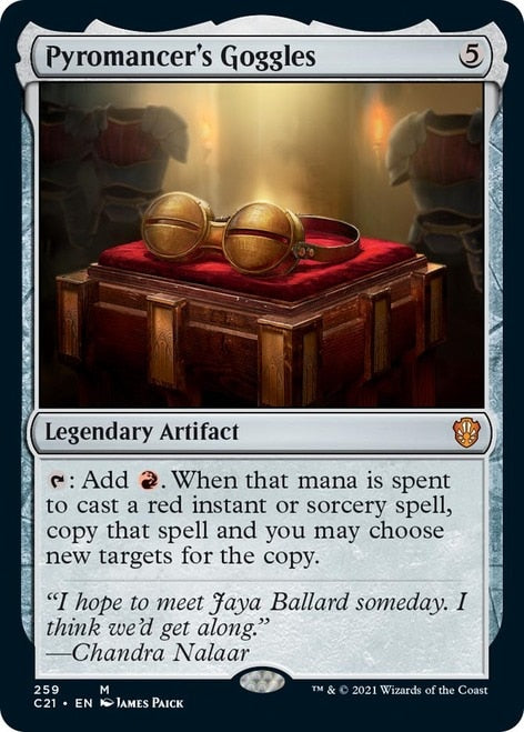 Pyromancer's Goggles [Commander 2021] | Game Master's Emporium (The New GME)