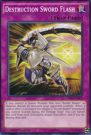 Destruction Sword Flash [BOSH-EN072] Common | Game Master's Emporium (The New GME)