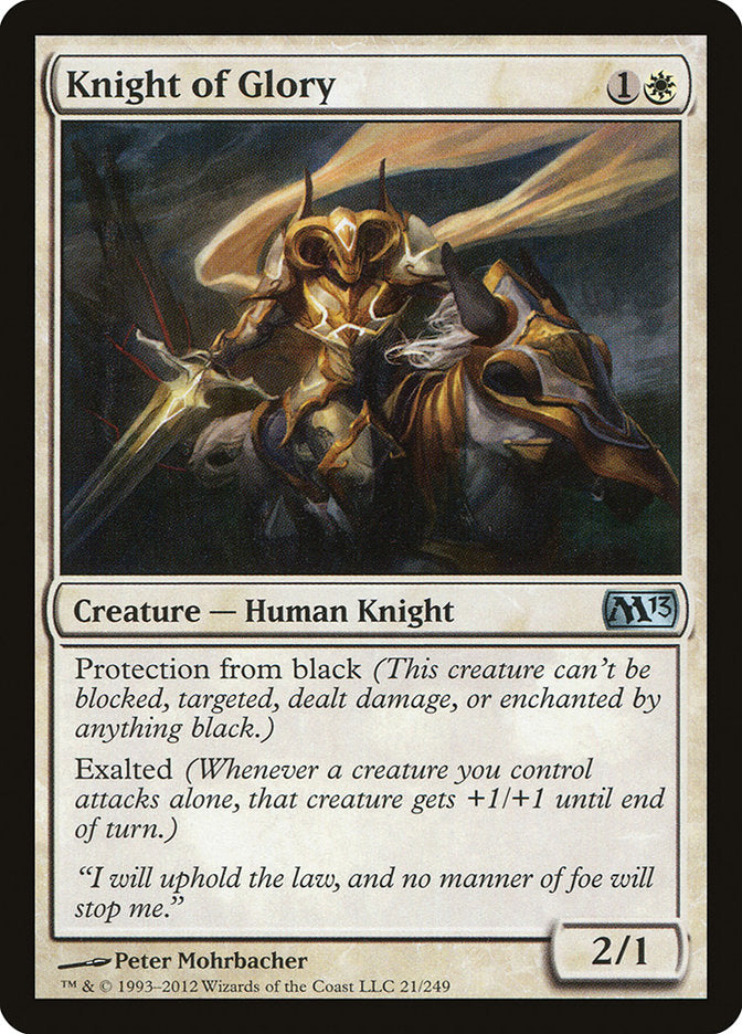 Knight of Glory [Magic 2013] | Game Master's Emporium (The New GME)