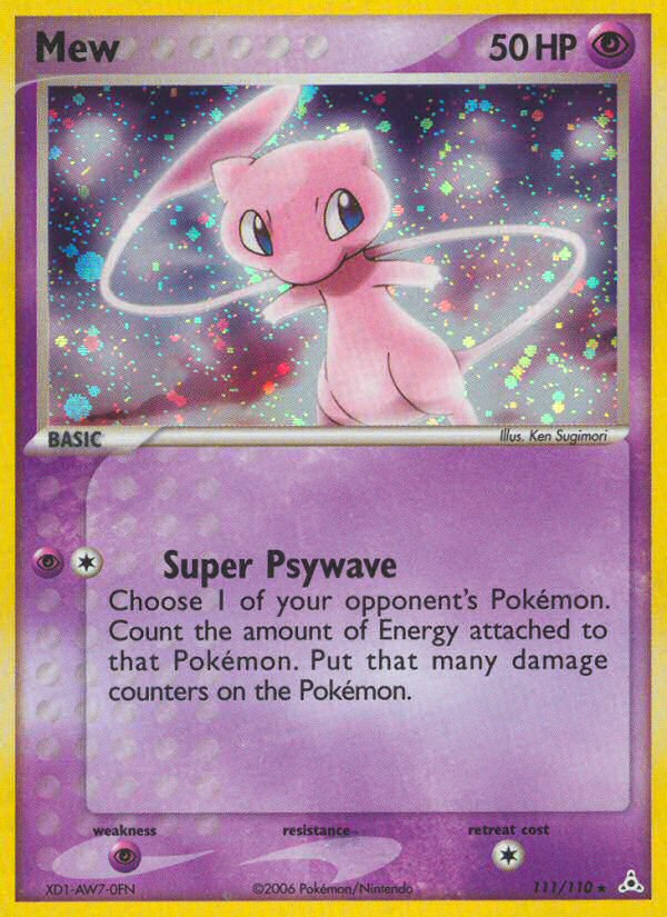 Mew (111/110) [EX: Holon Phantoms] | Game Master's Emporium (The New GME)