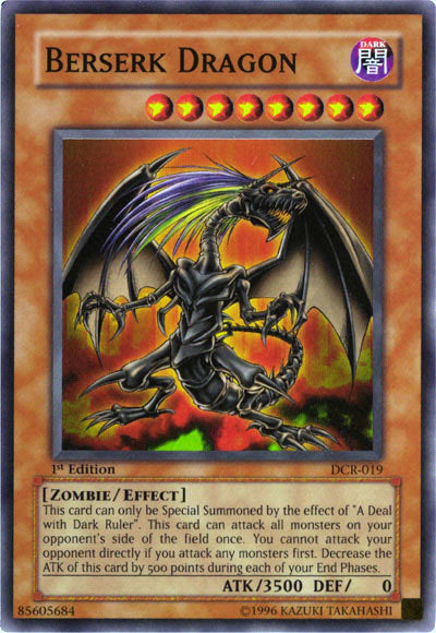 Berserk Dragon [DCR-019] Super Rare | Game Master's Emporium (The New GME)