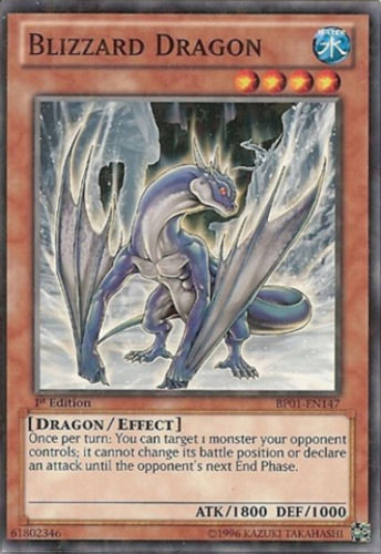 Blizzard Dragon [BP01-EN147] Starfoil Rare | Game Master's Emporium (The New GME)