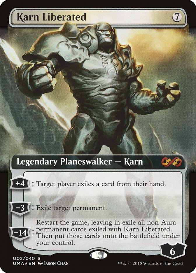 Karn Liberated (Topper) [Ultimate Masters Box Topper] | Game Master's Emporium (The New GME)