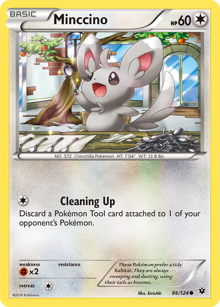 Minccino (86/124) [XY: Fates Collide] | Game Master's Emporium (The New GME)