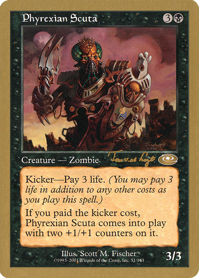 Phyrexian Scuta (Tom van de Logt) [World Championship Decks 2001] | Game Master's Emporium (The New GME)