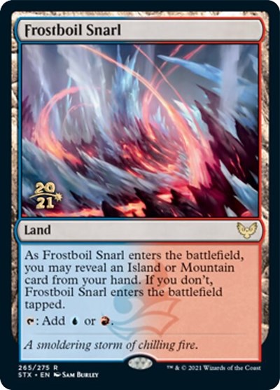 Frostboil Snarl [Strixhaven: School of Mages Prerelease Promos] | Game Master's Emporium (The New GME)