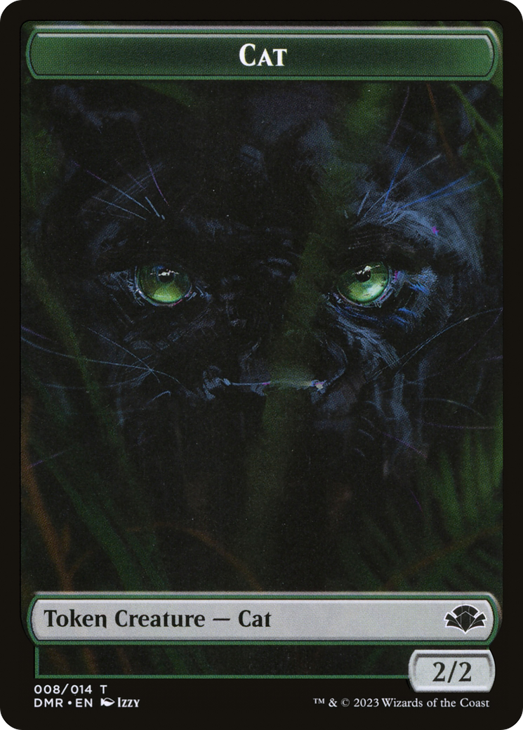 Cat Token (008) [Dominaria Remastered Tokens] | Game Master's Emporium (The New GME)