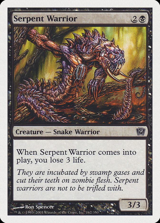 Serpent Warrior [Ninth Edition] | Game Master's Emporium (The New GME)