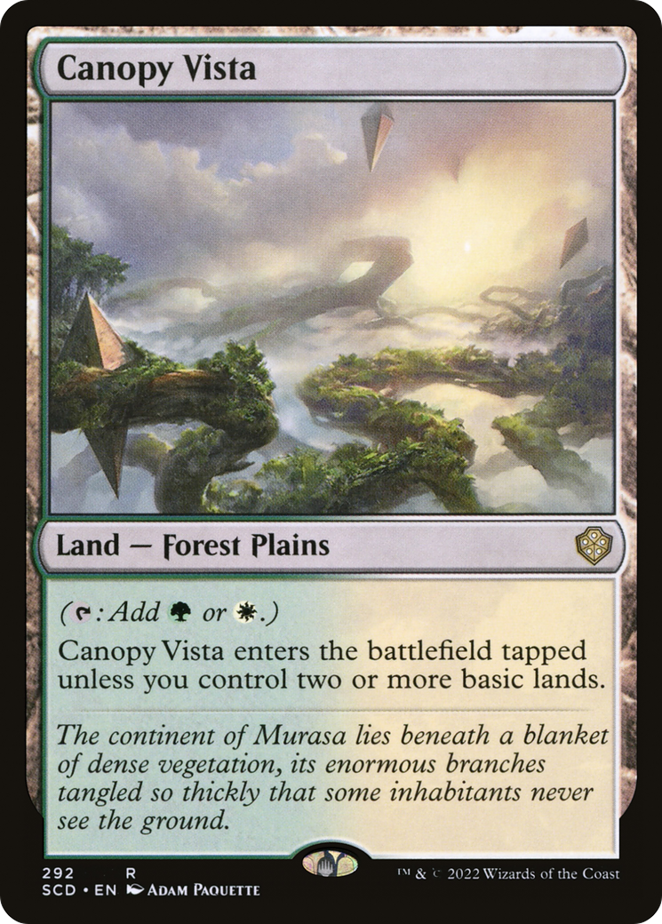 Canopy Vista [Starter Commander Decks] | Game Master's Emporium (The New GME)