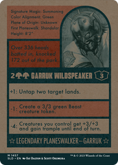 Garruk Wildspeaker [Secret Lair Drop Series] | Game Master's Emporium (The New GME)