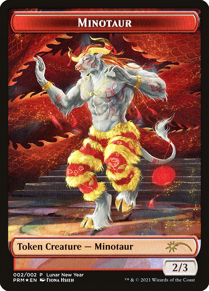 Minotaur Token [Year of the Ox 2021] | Game Master's Emporium (The New GME)