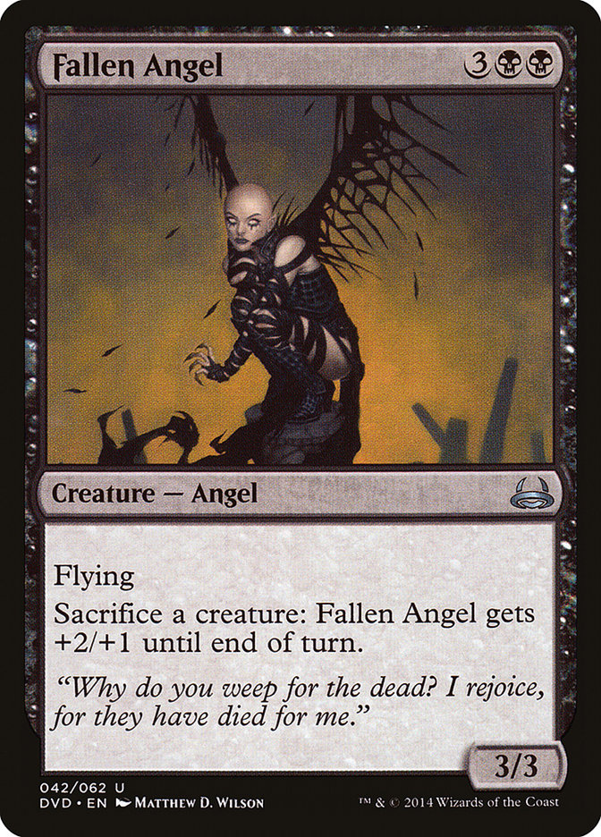 Fallen Angel (Divine vs. Demonic) [Duel Decks Anthology] | Game Master's Emporium (The New GME)