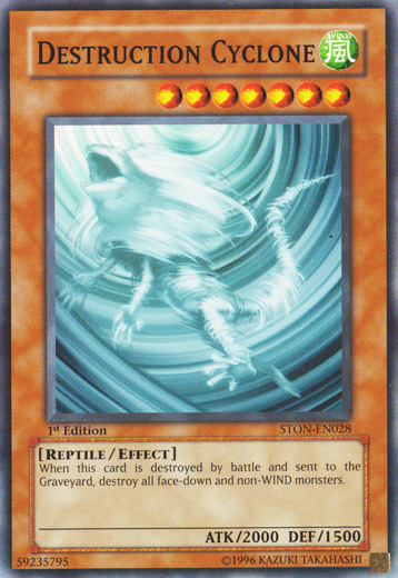 Destruction Cyclone [STON-EN028] Common | Game Master's Emporium (The New GME)