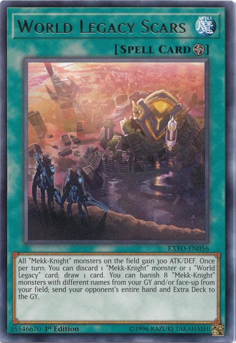 World Legacy Scars [EXFO-EN056] Rare | Game Master's Emporium (The New GME)