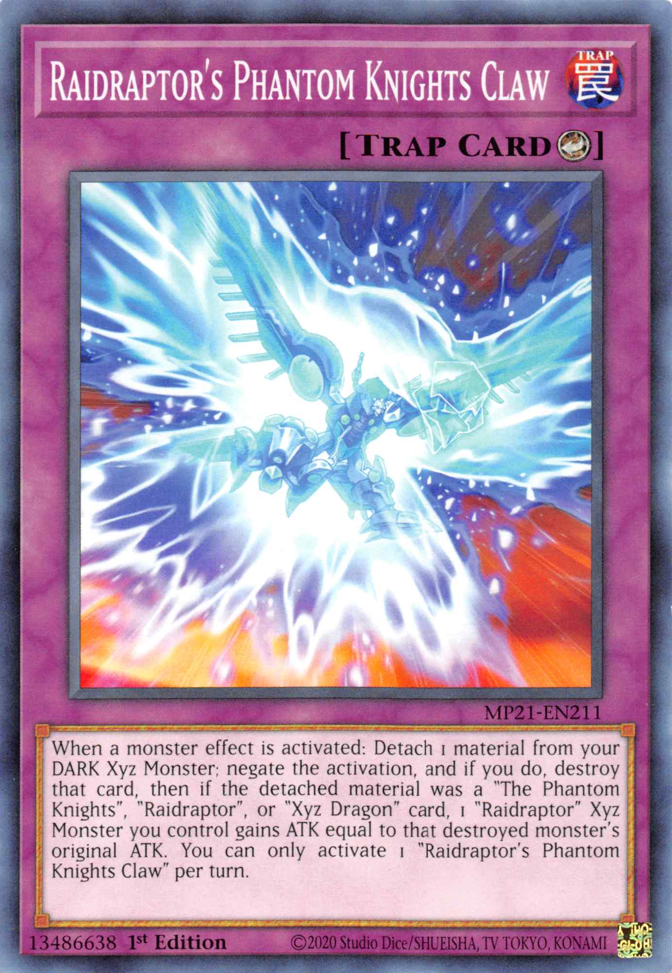 Raidraptor's Phantom Knights Claw [MP21-EN211] Common | Game Master's Emporium (The New GME)