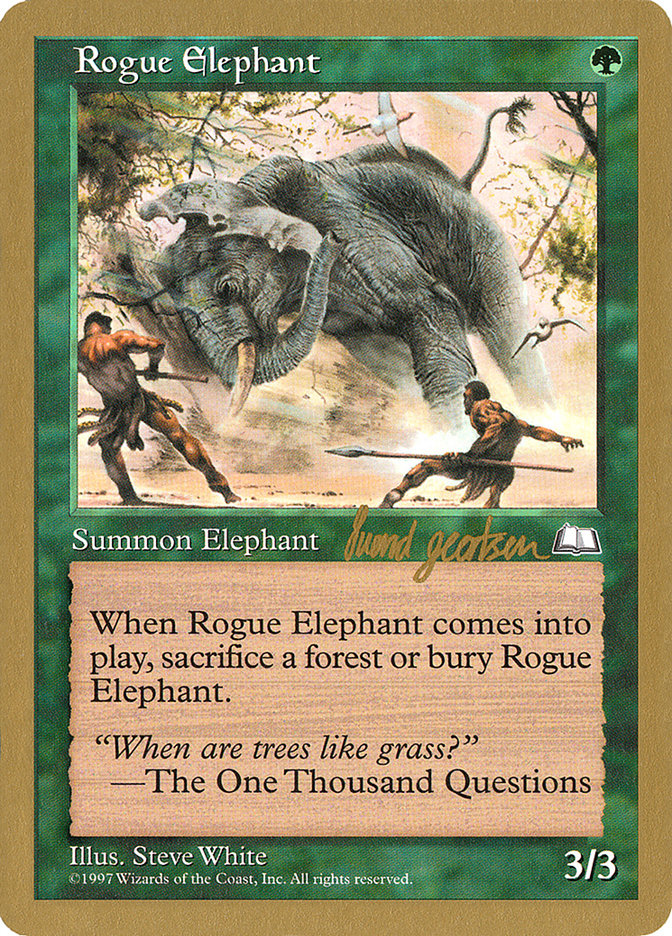 Rogue Elephant (Svend Geertsen) [World Championship Decks 1997] | Game Master's Emporium (The New GME)