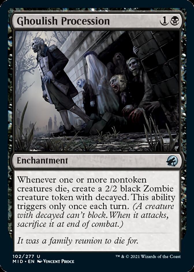 Ghoulish Procession [Innistrad: Midnight Hunt] | Game Master's Emporium (The New GME)