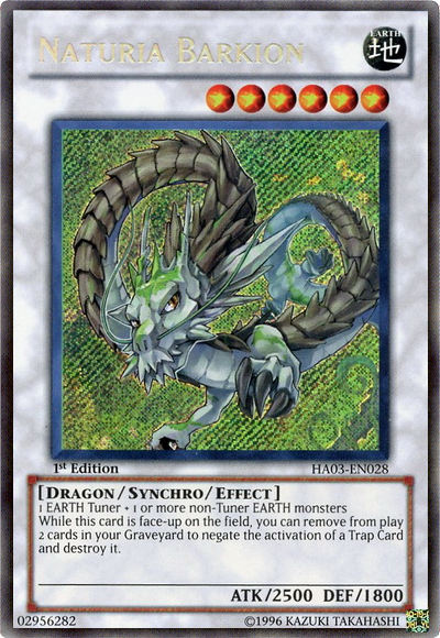 Naturia Barkion [HA03-EN028] Secret Rare | Game Master's Emporium (The New GME)