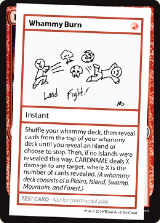 Whammy Burn (2021 Edition) [Mystery Booster Playtest Cards] | Game Master's Emporium (The New GME)