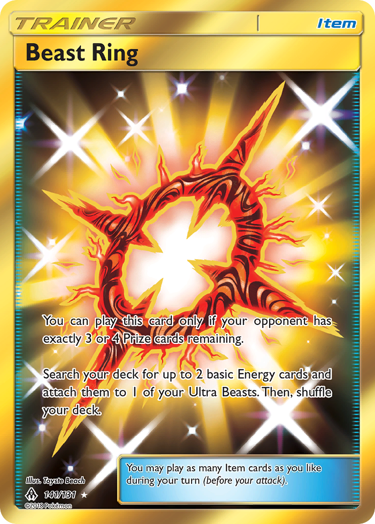 Beast Ring (141/131) [Sun & Moon: Forbidden Light] | Game Master's Emporium (The New GME)