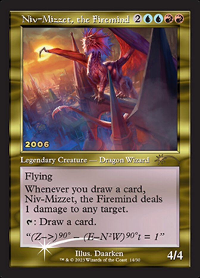 Niv-Mizzet, the Firemind [30th Anniversary Promos] | Game Master's Emporium (The New GME)