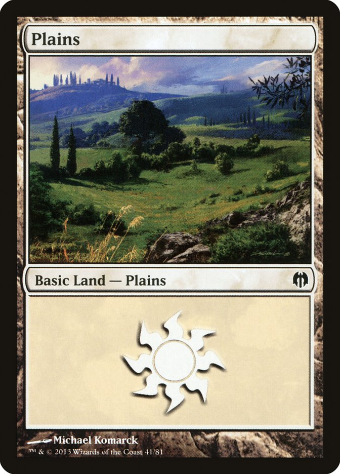 Plains (41) [Duel Decks: Heroes vs. Monsters] | Game Master's Emporium (The New GME)