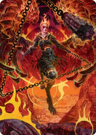 Zariel, Archduke of Avernus Art Card [Dungeons & Dragons: Adventures in the Forgotten Realms Art Series] | Game Master's Emporium (The New GME)