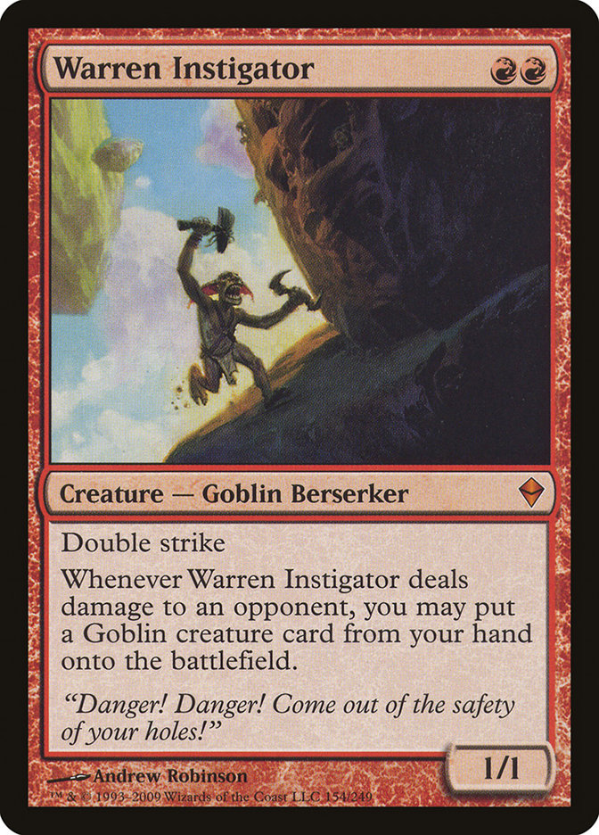 Warren Instigator [Zendikar] | Game Master's Emporium (The New GME)