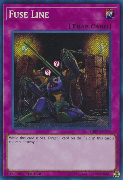 Fuse Line [CIBR-EN078] Secret Rare | Game Master's Emporium (The New GME)