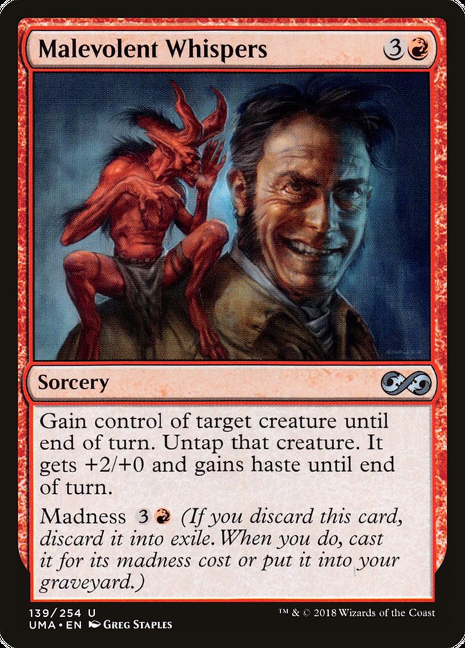 Malevolent Whispers [Ultimate Masters] | Game Master's Emporium (The New GME)