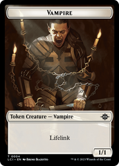 Vampire // Spirit Double-Sided Token [The Lost Caverns of Ixalan Tokens] | Game Master's Emporium (The New GME)