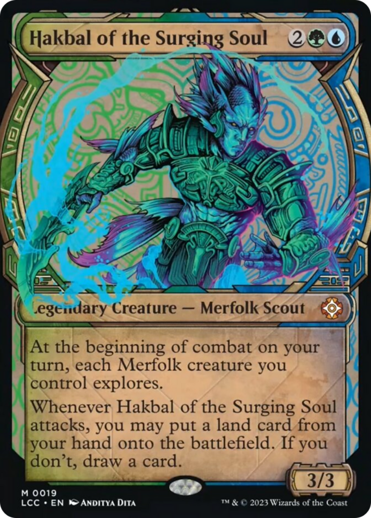 Hakbal of the Surging Soul (Showcase) [The Lost Caverns of Ixalan Commander] | Game Master's Emporium (The New GME)