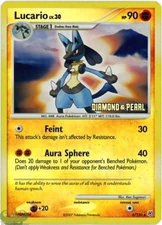 Lucario (6/130) [Burger King Promos: 2008 Collection] | Game Master's Emporium (The New GME)