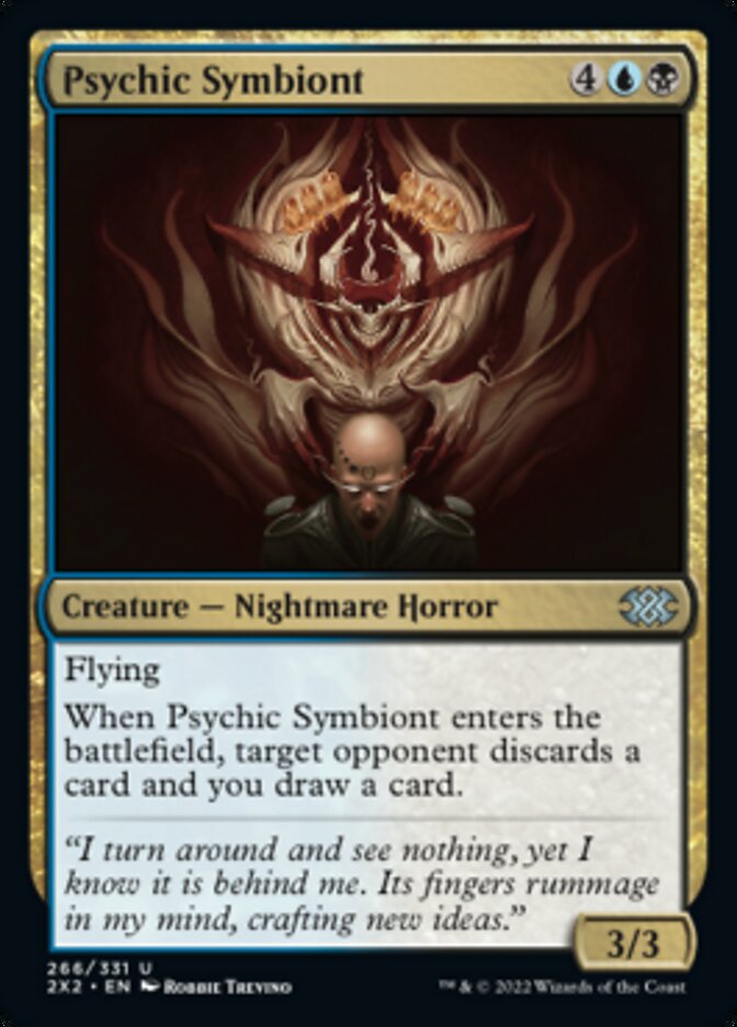 Psychic Symbiont [Double Masters 2022] | Game Master's Emporium (The New GME)