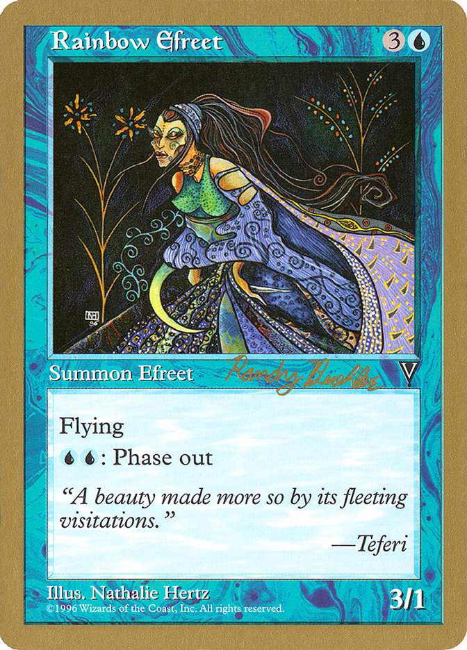 Rainbow Efreet (Randy Buehler) [World Championship Decks 1998] | Game Master's Emporium (The New GME)