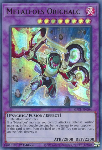 Metalfoes Orichalc [GFTP-EN094] Ultra Rare | Game Master's Emporium (The New GME)