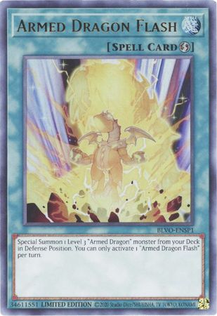 Armed Dragon Flash [BLVO-ENSP1] Ultra Rare | Game Master's Emporium (The New GME)