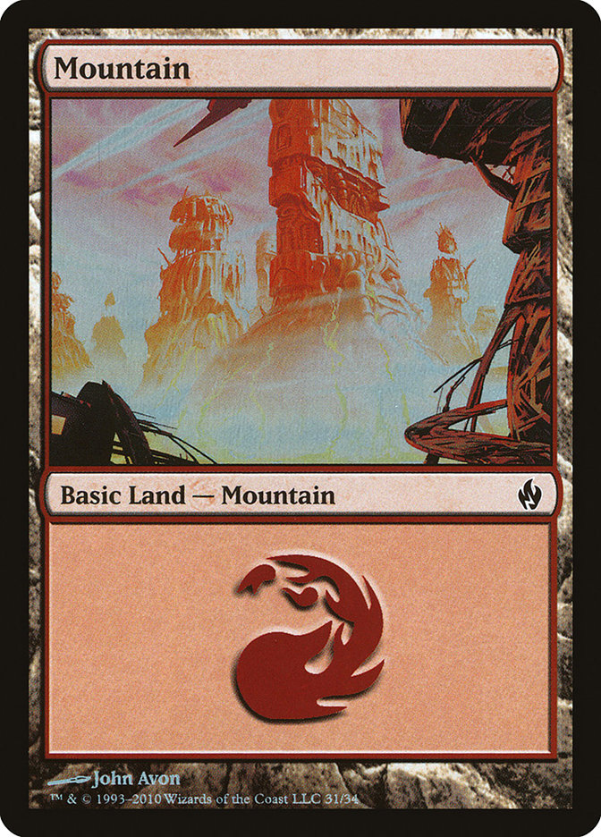 Mountain (31) [Premium Deck Series: Fire and Lightning] | Game Master's Emporium (The New GME)