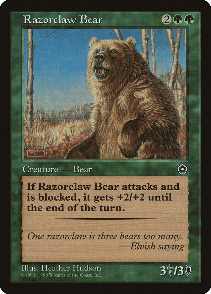 Razorclaw Bear [Portal Second Age] | Game Master's Emporium (The New GME)