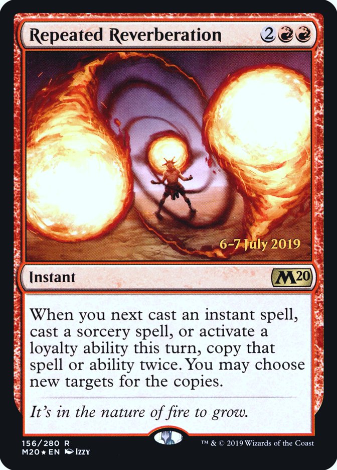 Repeated Reverberation [Core Set 2020 Prerelease Promos] | Game Master's Emporium (The New GME)