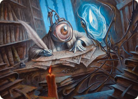 Unblinking Observer Art Card [Innistrad: Midnight Hunt Art Series] | Game Master's Emporium (The New GME)
