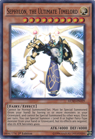 Sephylon, the Ultimate Timelord [LC5D-EN229] Super Rare | Game Master's Emporium (The New GME)