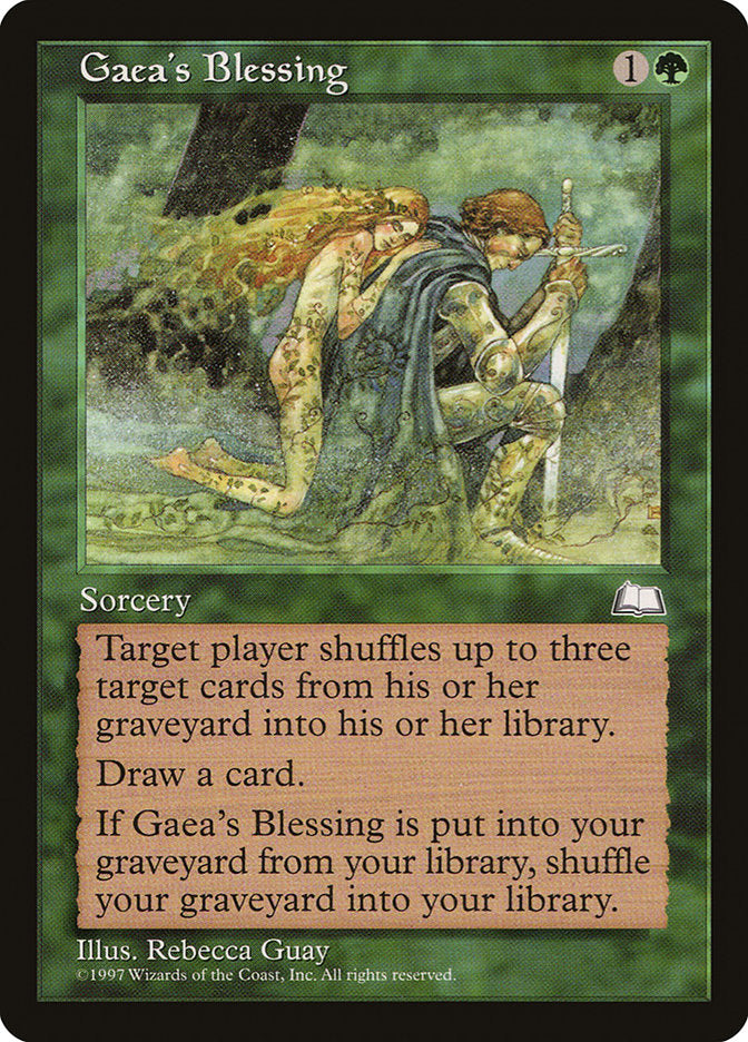 Gaea's Blessing [Weatherlight] | Game Master's Emporium (The New GME)