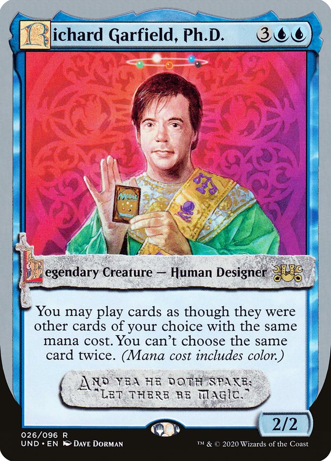 Richard Garfield, Ph.D. [Unsanctioned] | Game Master's Emporium (The New GME)