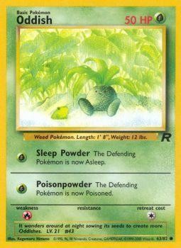 Oddish (63/82) [Team Rocket Unlimited] | Game Master's Emporium (The New GME)