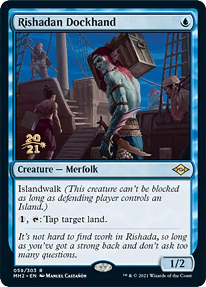 Rishadan Dockhand [Modern Horizons 2 Prerelease Promos] | Game Master's Emporium (The New GME)