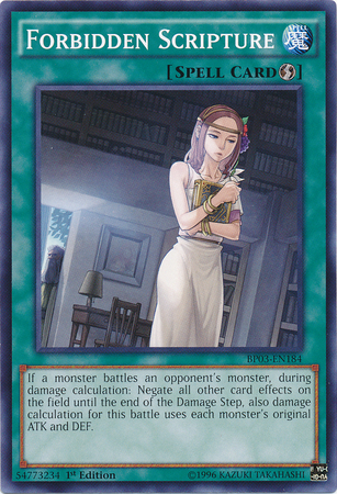 Forbidden Scripture [BP03-EN184] Common | Game Master's Emporium (The New GME)