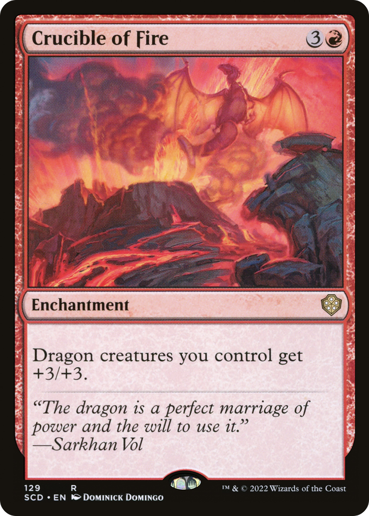 Crucible of Fire [Starter Commander Decks] | Game Master's Emporium (The New GME)