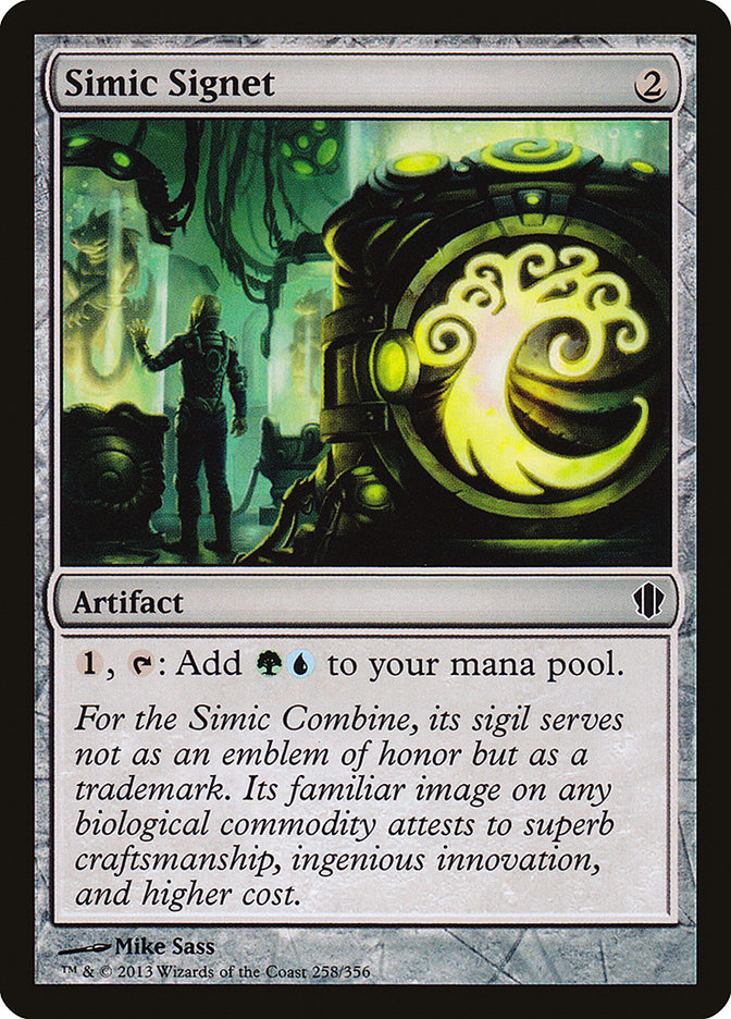 Simic Signet [Commander 2013] | Game Master's Emporium (The New GME)