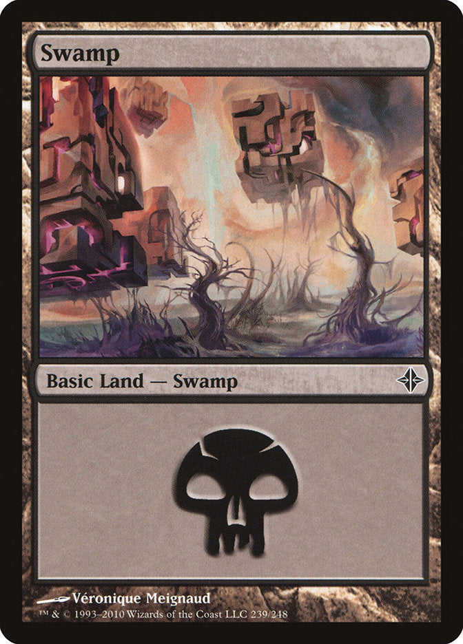 Swamp (239) [Rise of the Eldrazi] | Game Master's Emporium (The New GME)